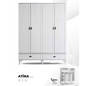 Ati̇na 4 Kapakli Dolap