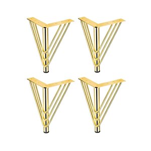 Metal Gold Demi̇r Ayak 15 Cm(4 Adet)