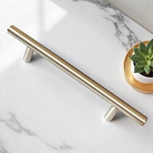 Boy Kulp İnox 128 Mm Kulp Mobilya Mutfak Dolabı Çekmece Dolap Kapak Kulpu Kulbu Metal Kulpları
