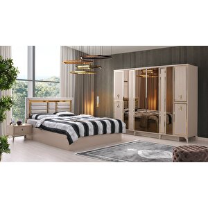 Marmari̇s Mdf Yatak Odası Bronz