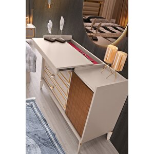 Marmari̇s Mdf Yatak Odası Bronz