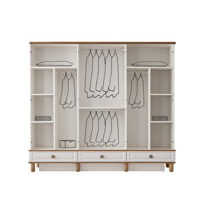 Irmak Mdf Bazalı Yatak Odası Takımı