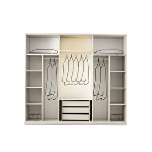 Petra Mdf Bazalı Ledli̇ Yatak Odası Takımı