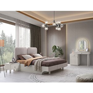 Beyza Mdf Bazalı Yatak Odasıtakımı