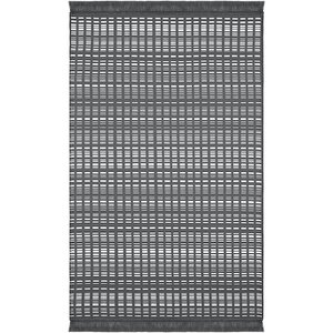 Lovely Koyu Gri Kilim Halı Çift Taraflı Makinede Yıkanabilir Mutfak Balkon Banyo Kilimi 80x150 cm