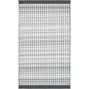 Lovely Koyu Gri Kilim Halı Çift Taraflı Makinede Yıkanabilir Mutfak Balkon Banyo Kilimi 80x150 cm