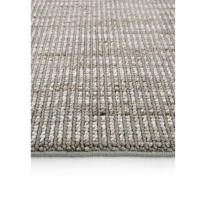 Cool Halı Olinda 1105 Gri Oturma Odası Halısı Yumuşak İskandinav Halı Yolluk Bukle Makine Halısı