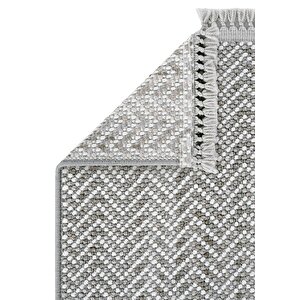 Cool Halı Olinda 1109 Gri Oturma Odası Halısı Yumuşak İskandinav Halı Yolluk Bukle Makine Halısı