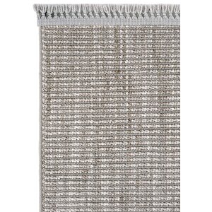 Cool Halı Olinda 1105 Gri Oturma Odası Halısı Yumuşak İskandinav Halı Yolluk Bukle Makine Halısı