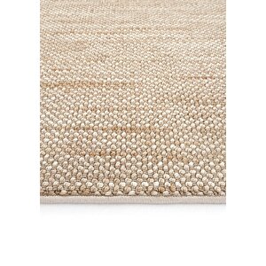 Cool Halı Olinda 1104 Bej Oturma Odası Salon Halı Yumuşak İskandinav Halı Yolluk Bukle Makine Halısı