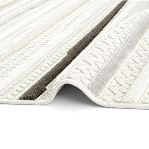 Cool Halı Ares 8803 İskandinav Halı Salon Halısı Bej Halı Koridor Halısı Kesme Halı Yolluk Oturma Odası Halı