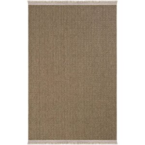Sunny Kahverengi Halı Yolluk Oturma Odası Salon Halısı Yumuşak Bukle Modern Makine Halısı 120x350 cm