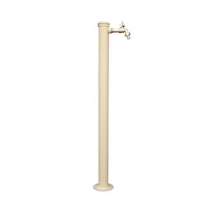 Bahçe Çeşmesi Yuvarlak Bej 5*17*86cm