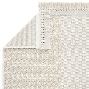 Ares 8806 Bej Halı Salon Halısı Patchwork Halı Koridor Halısı Kesme Halı Yolluk Oturma Odası Halısı