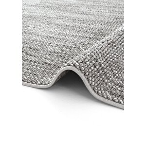 Cool Halı Olinda 1106 Antrasit Oturma Odası Salon Halı Yumuşak İskandinav Yolluk Bukle Makine Halısı