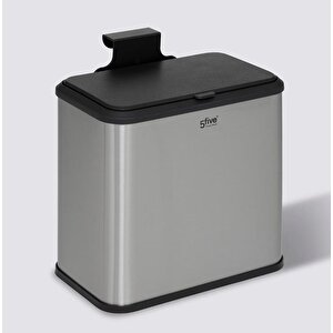 Simply Smart Dolap İçi Compact 5lt. Çöp Kovası Çelik