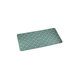 Efe Mark Premium Serisi Banyo - Küvet İçi Kaydırmaz Vantuzlu Oluklu Desenli Diktördgen Paspas 67,5 X 34,5 Cm, Yeşil
