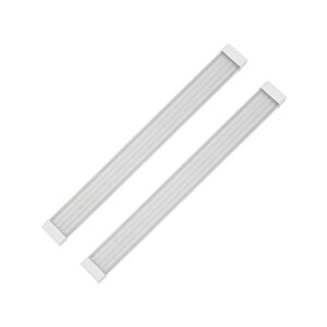 54w Beyaz Kristal Led Bant Armatür 6500k (beyaz Işık) 2 Adet