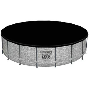 5618y Steel Pro Max Prefabrik Aile Havuzu 549x122cm Örtü+merdiven+filitre Set