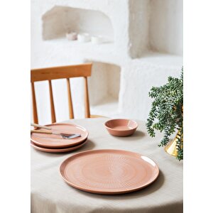 Noon Servis Tabağı Somon 30 Cm