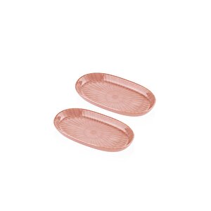 Noon Oval Servis 2li Somon 17 Cm