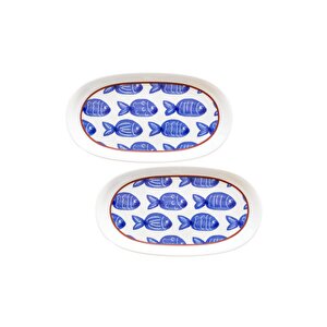 Fish Oval Servis 2li 26 Cm