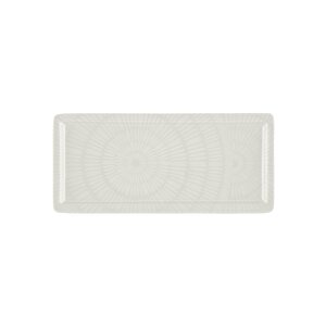 Noon Dikdörtgen Servis Krem 35x16 Cm