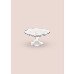Ayaklı Cam Sunum Tabağı 20x10 Cm Cam0500