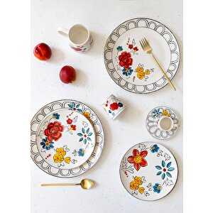 Fiore Servis Tabağı 6 Kişilik