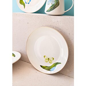 The Mia Folium Pasta Tabağı 6 Kişilik