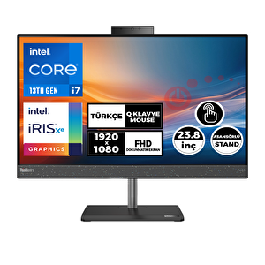 Thinkcentre Neo 50a 24 G4 I7-13700h 64gb 1tb Ssd 23.8" Fhd W11p Dokunmatik Aio 12k9004btr 015