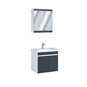 Biga 65 Cm Banyo Dolabı Antrasit