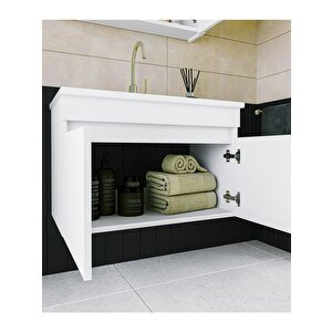 Ubm Biga 65 Cm Banyo Dolabı Beyaz
