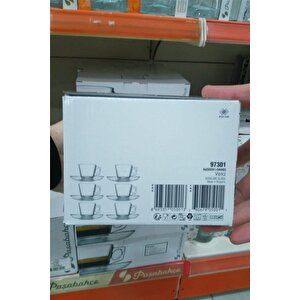 Paşabahçe Vela Espresso Kahve Fincanı Takımı 12 Parça 80 Cc.