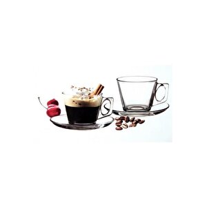 Paşabahçe Vela Cam Çay Fincanı Takımı - Çay Fincanı Seti 12 Parça 97302