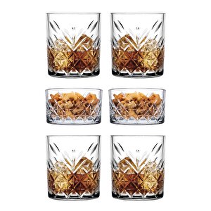 Paşabahçe 8 Parça Tımeless Viski Keyfi Seti - 4 Viski Bardağı + 4 Çerezlik Kase