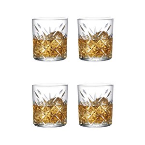 Paşabahçe Timeless 4 Lü Viski Bardak - Viski Meşrubat Bardağı 52790
