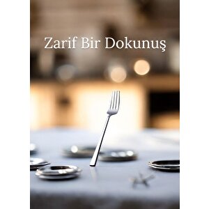 Trc Paslanmaz Çelik Tatlı Çatal - 12 Li Tatlı Çatalı