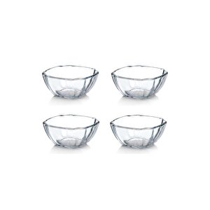 Küçük Kare Sufle Kek Kalıbı - 4 Lü Borcam Kek Kalıbı