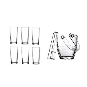Paşabahçe Rakı Bardak Ve 8 Prç. Rakı Bardağı Ve Buz Kovası Seti