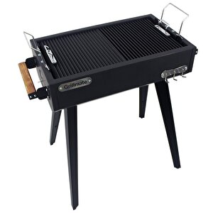 Gm60 Asansörlü Döküm Izgaralı Barbekü Mangal