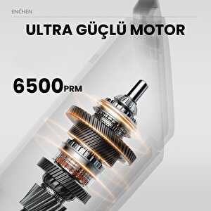 Enchen Boost Beyaz Taşınabilir Şarjlı Saç Kesim Makinesi