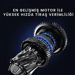 X8s-c 5’i 1 Arada Islak Kuru Kullanıma Uygun Şarjlı Çoklu Tıraş Seti