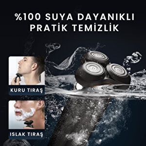 Enchen X8s-c 5’i 1 Arada Islak Kuru Kullanıma Uygun Şarjlı Çoklu Tıraş Seti
