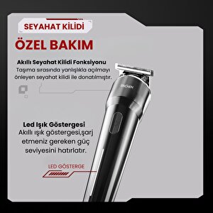 Enchen Beardo Çok Fonksiyonlu Tüm Vücut İçin Uygun Şarjlı Saç Ve Tıraş Makinesi