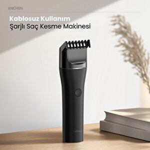Boost 2 Siyah Taşınabilir Şarjlı Saç Kesim Makinesi