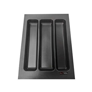 37x49 Cm. Antrasit Kaşıklık Ve Kepçelik 2'li Set 32x40 Cm'e Kadar Kesi̇lebi̇li̇r