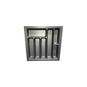 36x36 Çekmece Içi Antrasit Kaşıklık - 33x32,5 Cm'e Kadar Kesi̇lebi̇li̇r