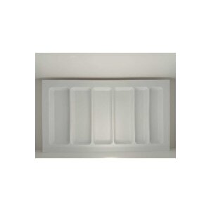 85x49 Cm. Beyaz Kaşıklık Ve Kepçelik 2'li Set 79x41 Cm'e Kadar Kesi̇lebi̇li̇r