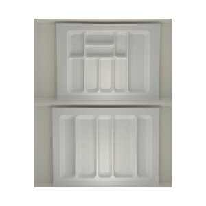 65x49 Cm. Beyaz Kaşıklık Ve Kepçelik 2'li Set 59x41 Cm'e Kadar Kesi̇lebi̇li̇r